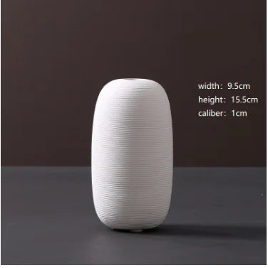 Nordic Ceramic Vase | Minimal Scandinavian Home Decor